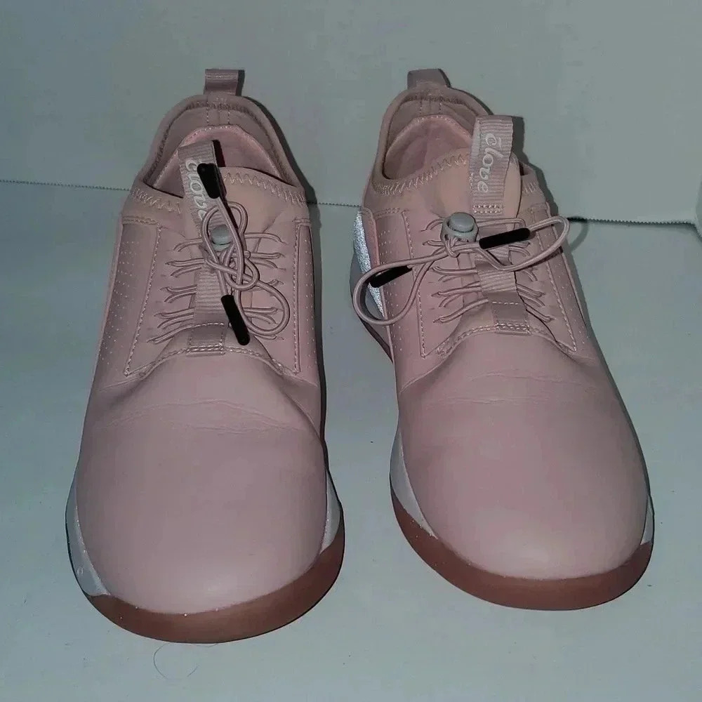 Clove Classic Nursing Tennis Shoes w Toggle Size 10.5 Pink